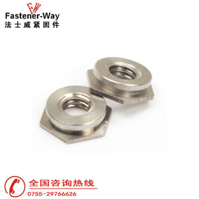 公制鑲入螺母齊平螺母壓鉚件生產 公制鑲入螺母齊平螺母壓鉚件生產