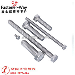 JISB1180進口日標304不銹鋼外六角螺栓 JISB1180進口日標304不銹鋼外六角螺栓
