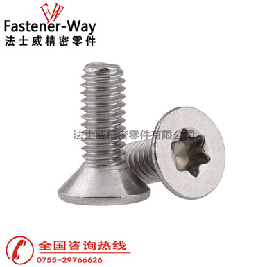 GB2673梅花沉頭機牙螺絲 GB2673梅花沉頭機牙螺絲