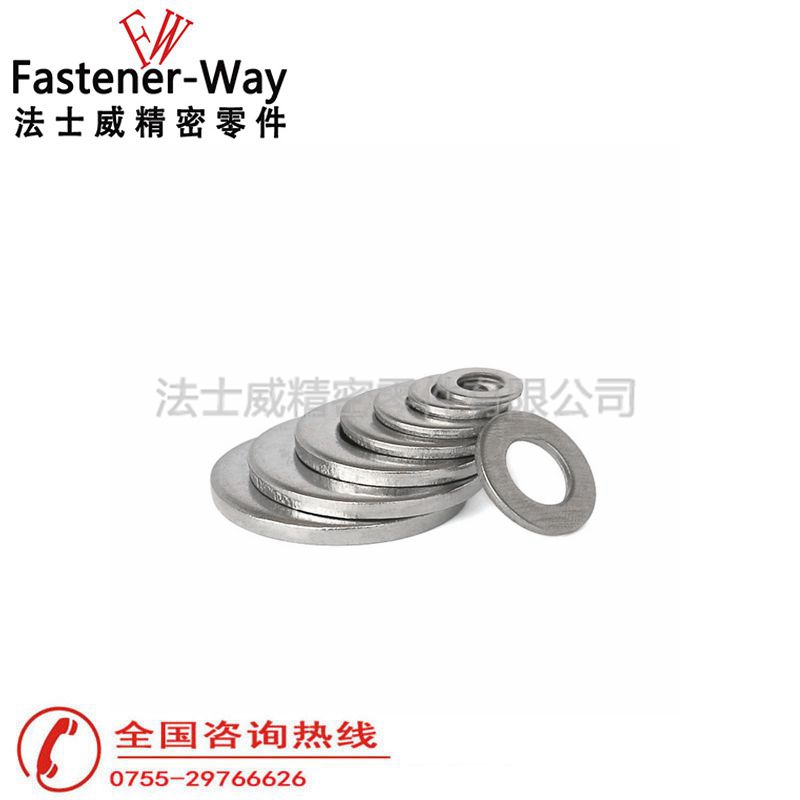 DIN125標準304不銹鋼平墊6 DIN125標準304不銹鋼平墊6
