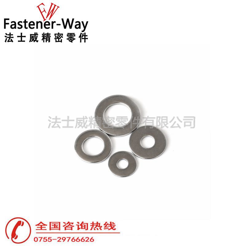 DIN125標準304不銹鋼平墊4 DIN125標準304不銹鋼平墊4