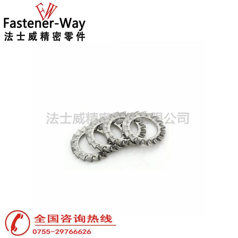 法士威GB862.2不銹鋼外鋸齒鎖緊墊圈墊片2 法士威GB862.2不銹鋼外鋸齒鎖緊墊圈墊片2