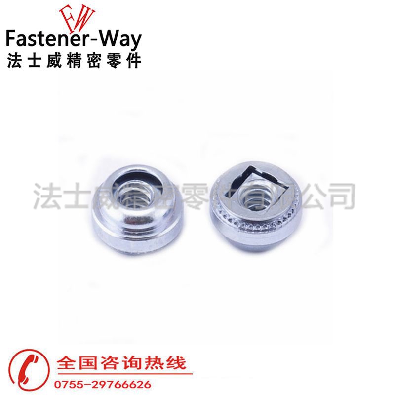 AS-632-2浮動(dòng)螺母碳鋼鍍鋅4 AS-632-2浮動(dòng)螺母碳鋼鍍鋅4