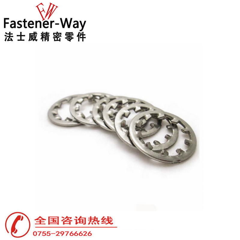 碳鋼鍍鋅GB861.1內花齒墊圈 防松止動墊片2 碳鋼鍍鋅GB861.1內花齒墊圈 防松止動墊片2