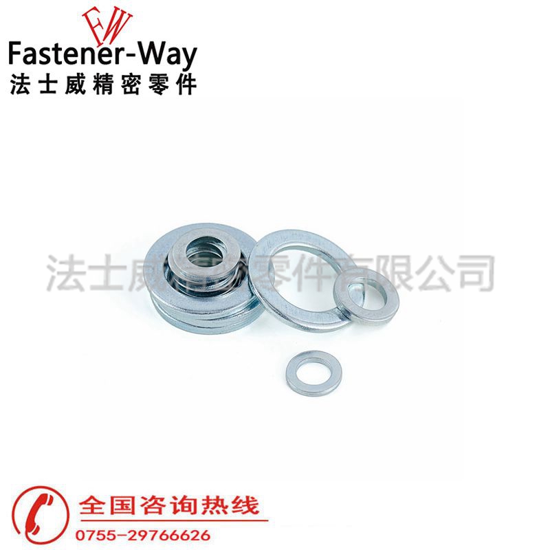 GB848小平墊片 碳鋼鍍鋅小平墊圈4 GB848小平墊片 碳鋼鍍鋅小平墊圈4