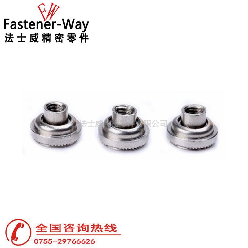 LAC-M6-2不銹鋼自鎖浮動螺母6 LAC-M6-2不銹鋼自鎖浮動螺母6