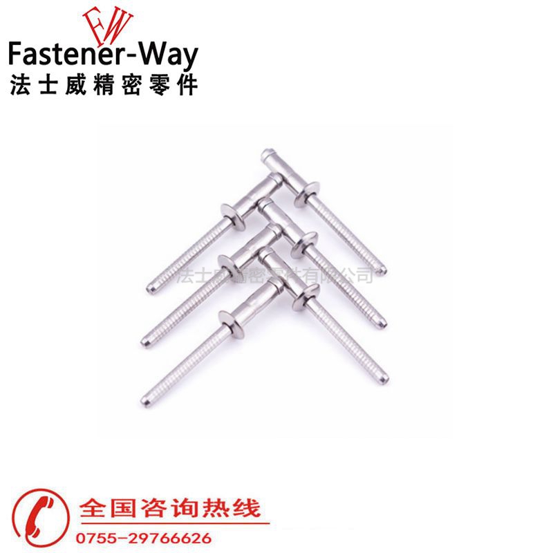 不銹鋼單鼓抽芯鉚釘拉釘1 不銹鋼單鼓抽芯鉚釘拉釘1