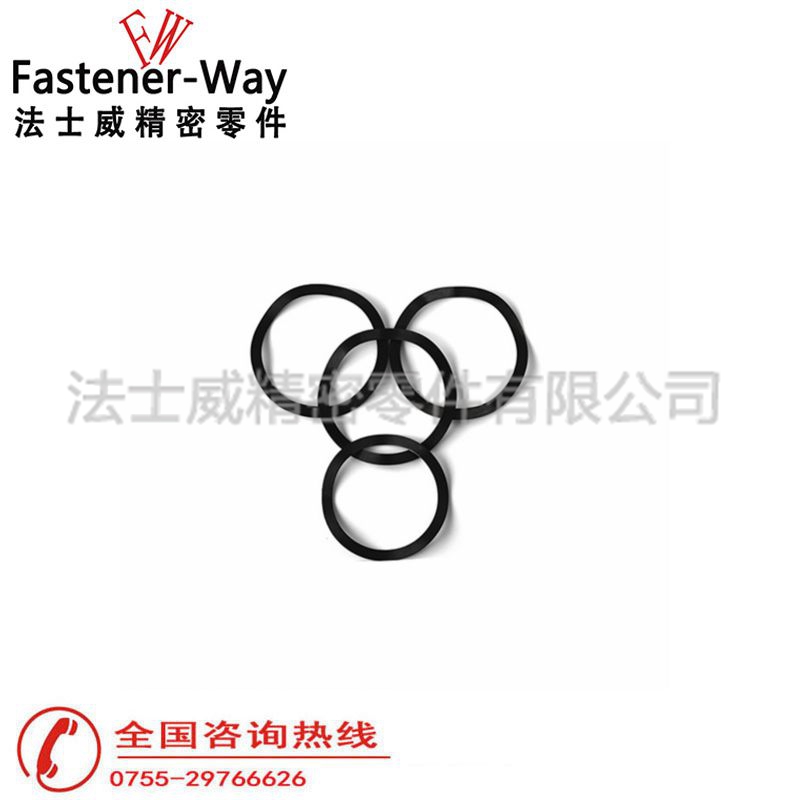 DIN137B波型彈性墊圈 碳鋼鍍鋅彈簧墊片 DIN137B波型彈性墊圈 碳鋼鍍鋅彈簧墊片