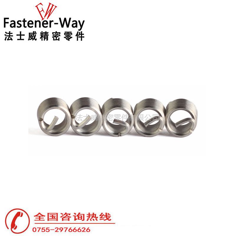 美制不銹鋼螺紋護套鋼絲螺套1 美制不銹鋼螺紋護套鋼絲螺套1