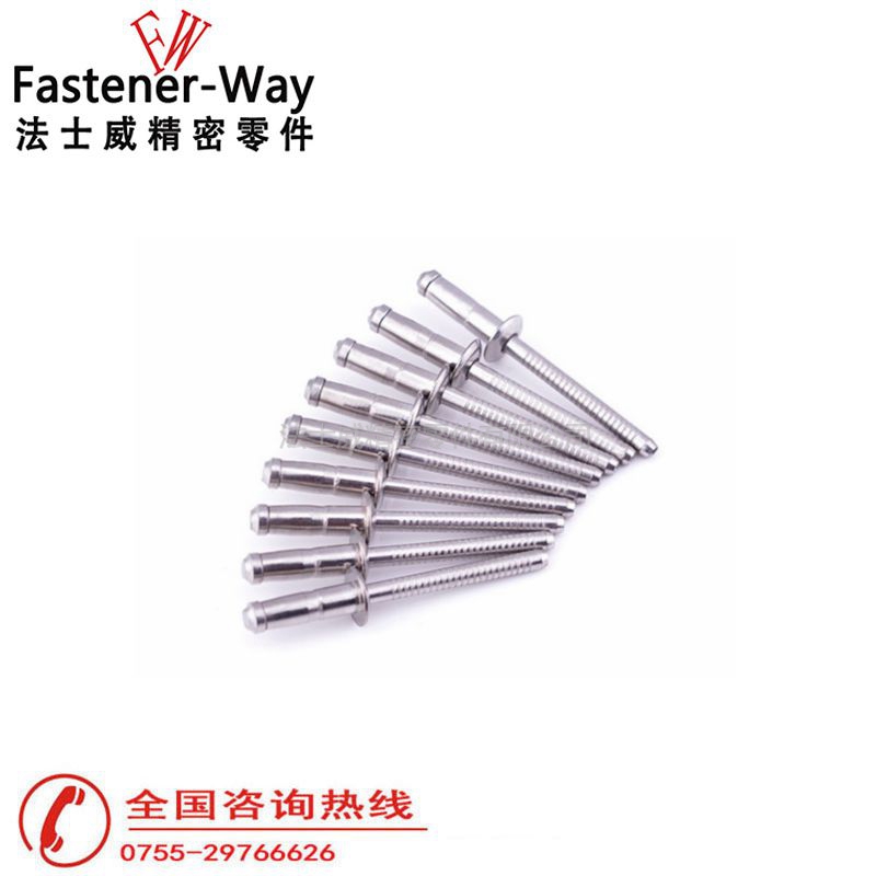 不銹鋼單鼓抽芯鉚釘拉釘 不銹鋼單鼓抽芯鉚釘拉釘
