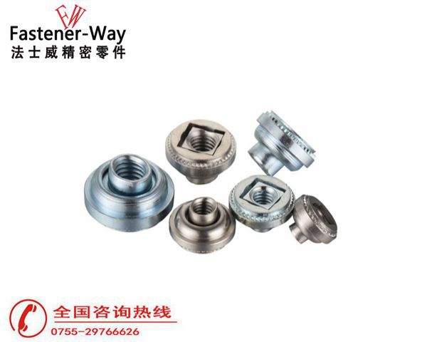 LAS-M3-2碳鋼鍍鋅自鎖浮動螺母4 LAS-M3-2碳鋼鍍鋅自鎖浮動螺母4