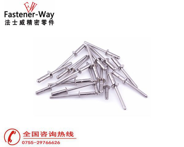 不銹鋼單鼓抽芯鉚釘拉釘5 不銹鋼單鼓抽芯鉚釘拉釘5