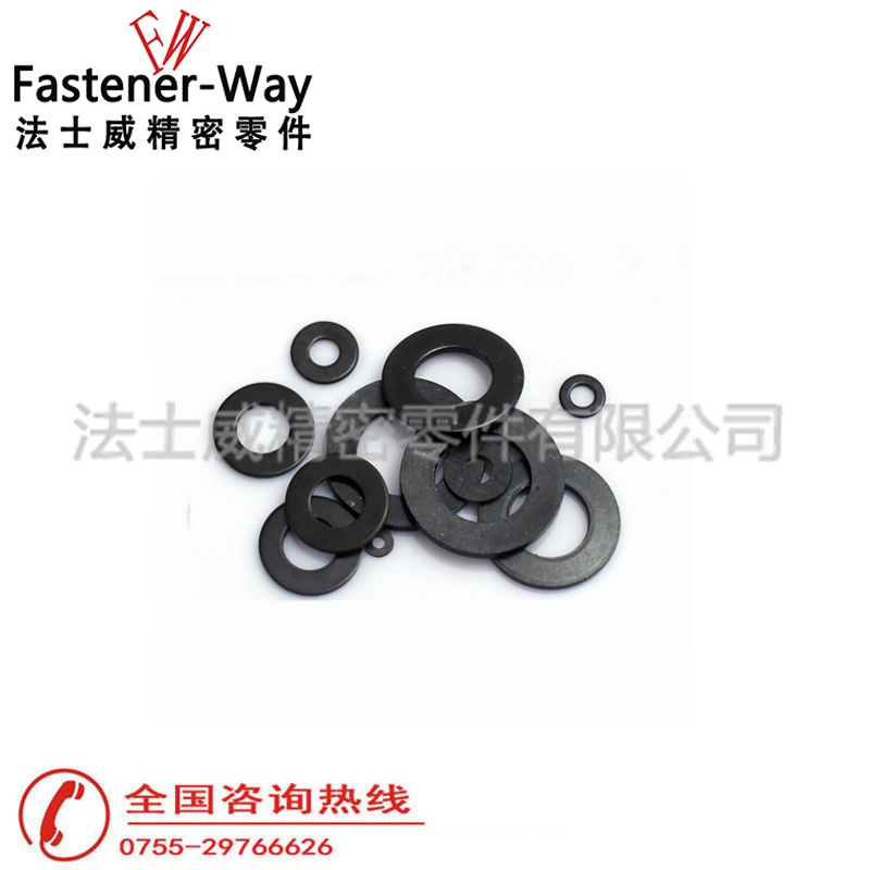 ANSIB18.22.1美標(biāo)平墊 鍍鋅發(fā)黑碳鋼墊圈3 ANSIB18.22.1美標(biāo)平墊 鍍鋅發(fā)黑碳鋼墊圈3