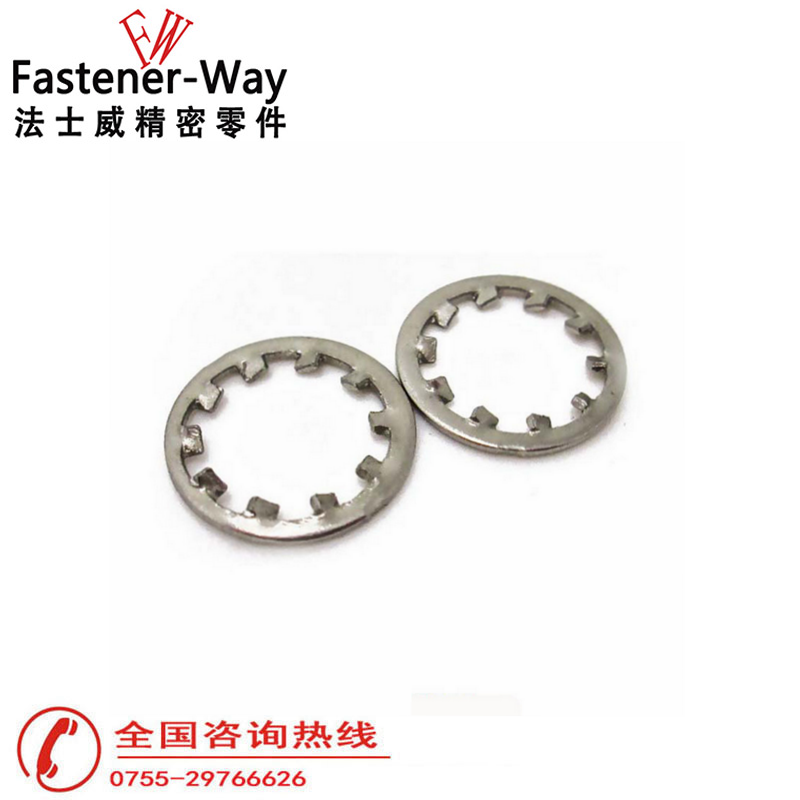 碳鋼鍍鋅GB861.1內花齒墊圈 防松止動墊片1 碳鋼鍍鋅GB861.1內花齒墊圈 防松止動墊片1