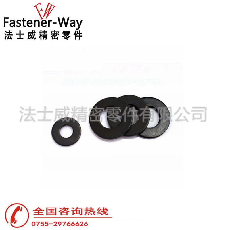 ANSIB18.22.1美標(biāo)平墊 鍍鋅發(fā)黑碳鋼墊圈4 ANSIB18.22.1美標(biāo)平墊 鍍鋅發(fā)黑碳鋼墊圈4