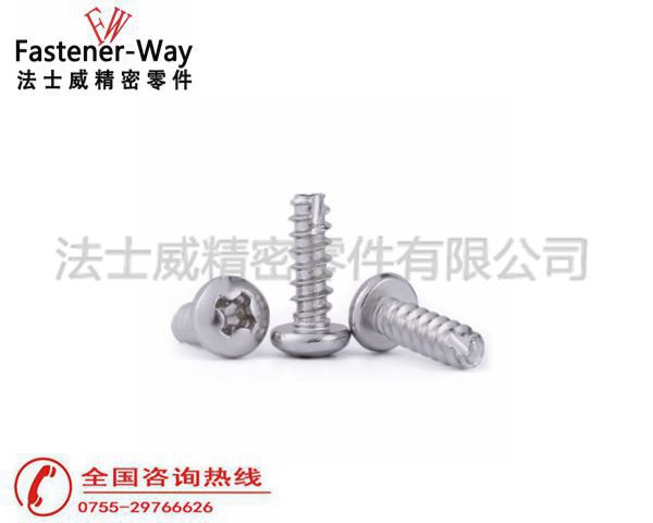 法士威十字槽盤頭割尾自攻螺絲圓頭自攻螺釘2 法士威十字槽盤頭割尾自攻螺絲圓頭自攻螺釘2