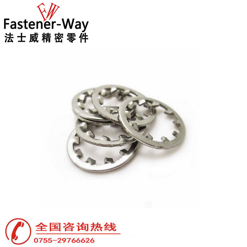 碳鋼鍍鋅GB861.1內花齒墊圈 防松止動墊片3 碳鋼鍍鋅GB861.1內花齒墊圈 防松止動墊片3