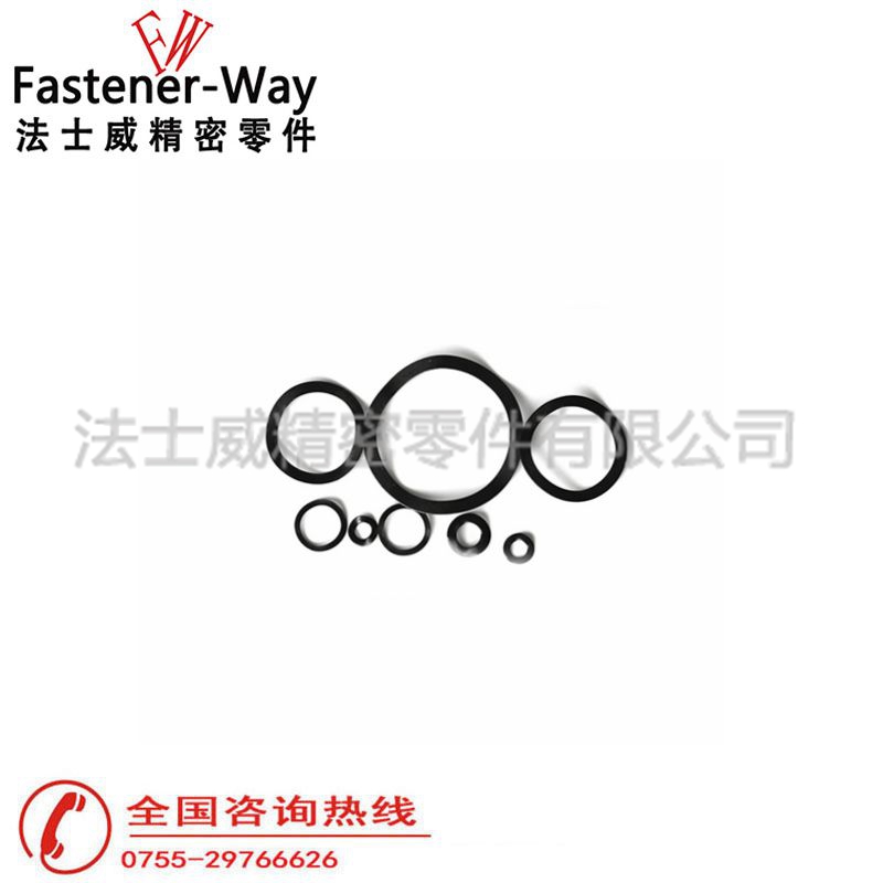 DIN137B波型彈性墊圈 碳鋼鍍鋅彈簧墊片4 DIN137B波型彈性墊圈 碳鋼鍍鋅彈簧墊片4