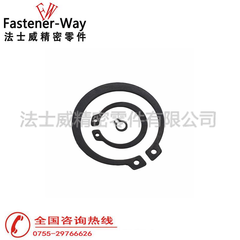 GB894.1軸卡軸用擋圈 碳鋼發黑C型卡簧1 GB894.1軸卡軸用擋圈 碳鋼發黑C型卡簧1