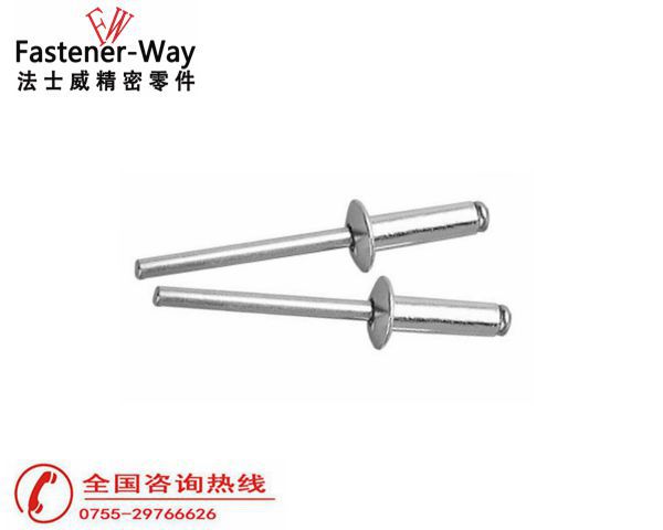 小帽沿抽芯鉚釘拉釘 小帽沿抽芯鉚釘拉釘