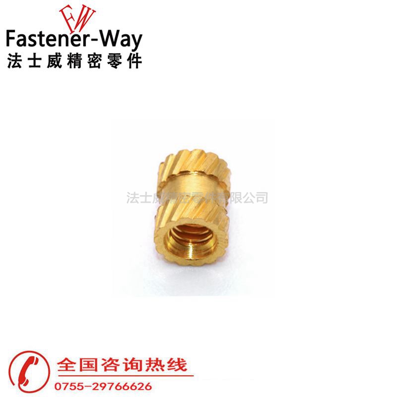 手機(jī)斜紋花熱熔銅螺母1 手機(jī)斜紋花熱熔銅螺母1