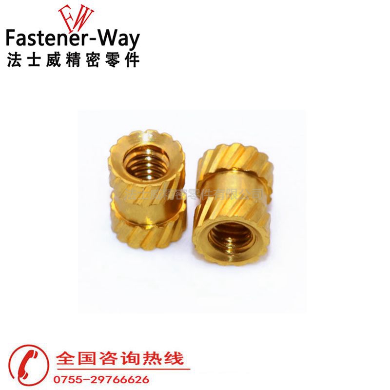 手機(jī)斜紋花熱熔銅螺母3 手機(jī)斜紋花熱熔銅螺母3
