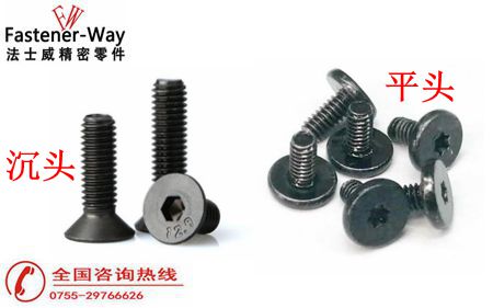 沉頭內六角螺絲 沉頭內六角螺絲